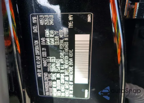 2020 Volvo Xc40 T5 Momentum from USA, damaged, VIN YV4162UK8L2267483